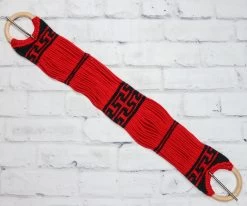 35" Rojo Charro Horse Cinch Horse Cincho