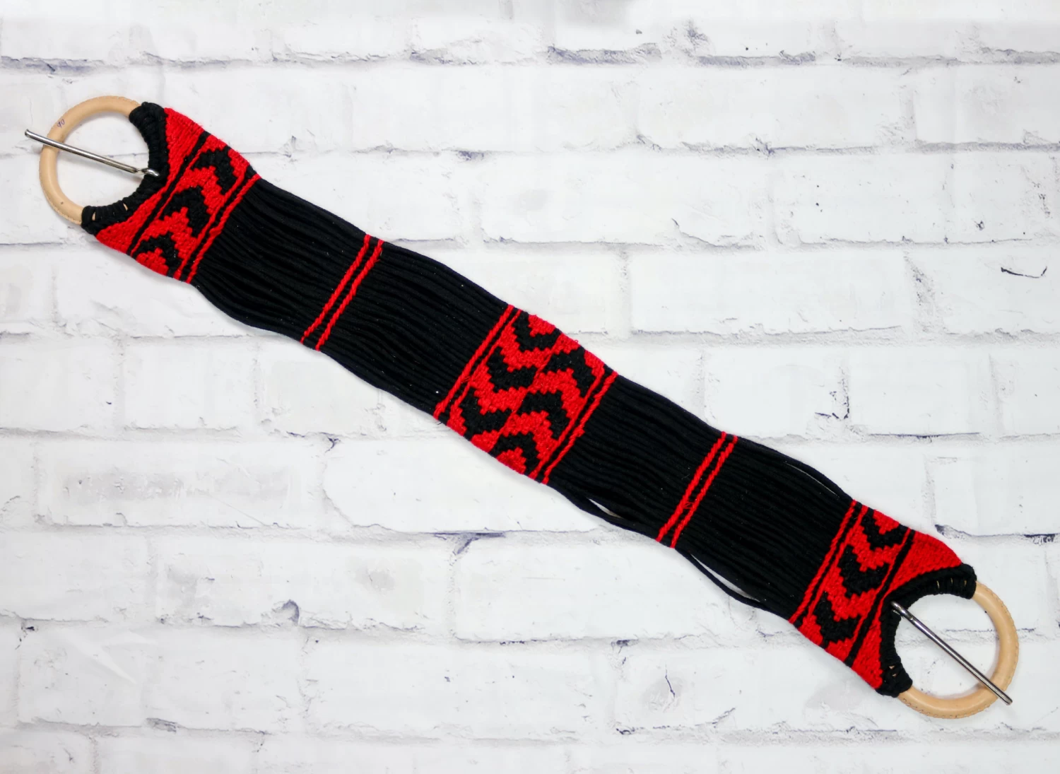 36" Cincho Algodon Negro Tradicional Black Traditional Horse Cinch 3 36" Cincho Algodon Negro Tradicional Black Traditional Horse Cinch