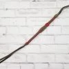 Leather Quirt Genuine Western Whip Red/Brown -Western Harness Shop image 1033