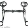 Western Stainless Steel Tom Thumb Snaffle Bit 5" -Western Harness Shop image 1036