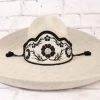 Charro (MX 60) Gray Sombrero Hat USA 7.5 -Western Harness Shop image 105