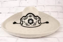 Charro (MX 60) Gray Sombrero Hat USA 7.5