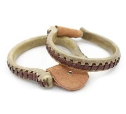 Oxbow Round Rawhide Western Stirrups Saddle Stirrups