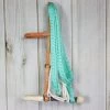 Breaking Hackamore Turquoise Reins Cowboy Braided Bosal -Western Harness Shop image 1071