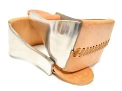 4” Aluminum Bell Roper Overshoe Western Stirrups