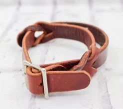 Latigo Leather Horse Cowboy Night Latch Saddle Handle