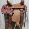 10" High Back Kids Youth Western Rodeo Leather Saddle