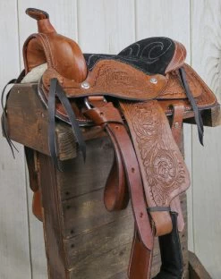 10" Pony Horse Saddle Kids Cowboy Cowgirl Pleasure Leather Brown Western Saddle -Western Harness Shop image 1103