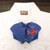 Mono Azul Flor Gris Bowtie Charro -Western Harness Shop image 111