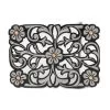 Charro Hebilla Pavonada Flor Cobre Black Stainless Steel Belt Buckle -Western Harness Shop image 112