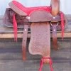 12" Kids Youth Pleasure Western Saddle Leather Mini Pony Youth Saddle II -Western Harness Shop image 1125