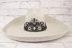 Charro MX 55 Sombrero Crema Hueso USA 6 7/8