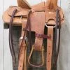 13" High Back Roughout Leather Youth Western Saddle -Western Harness Shop image 1134