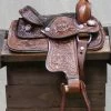8" Brown Toddler Infant New Born Size Pony Toddler Saddle -Western Harness Shop image 1142