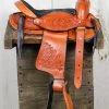 10" Pony Mini Horse Saddle Kids Pleasure Leather Black Western Saddle RD Skirt -Western Harness Shop image 1147