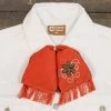 Mono Orange Charro Handmade Bowtie Charreria