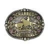Charros Original Hebilla Fina “Coleador" Belt Buckle
