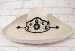 Sombrero Charro Hueso Claro (MEX 60) Charro Hat