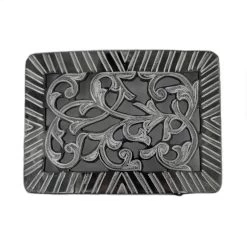 Western Harness Shop 39 Greca Hebilla Charro Orignal Buckle Pavonada