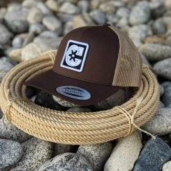 Brown Charros Original Curve Bill "C" Cap -Western Harness Shop image 152