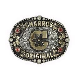 Charros Hebilla Fina Acero “C" Buckle