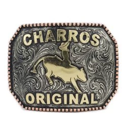 Western Harness Shop 41 Charros Original Hebilla Charra Custom Handmade Buckle