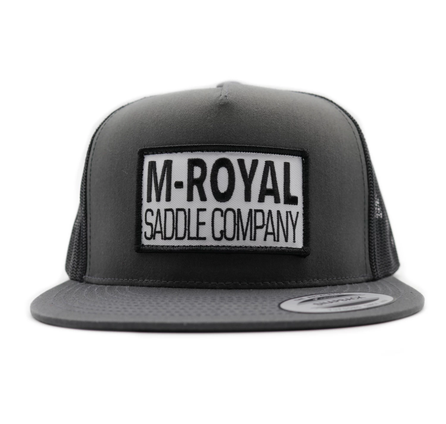 M-Royal Saddle Company Grey Trucker Hat Cachucha 3 M-Royal Saddle Company Grey Trucker Hat Cachucha