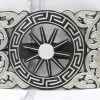 Hebilla Cuadrada Greca Charra Buckle Flor V -Western Harness Shop image 192