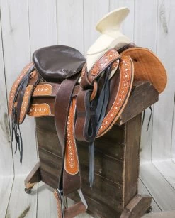 15" Montura Cafe Charra Charro Saddlebag -Western Harness Shop image 196