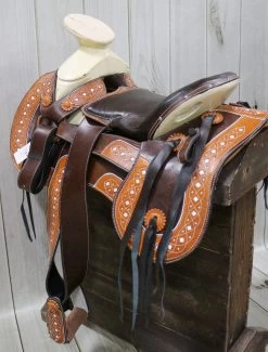 15" Montura Cafe Charra Charro Saddlebag -Western Harness Shop image 198