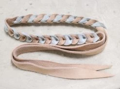 Western Harness Shop 26 Barbiquejo Charro Para Sombrero Ajustable Leather Chin Strap For Hat