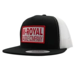 M-Royal Saddle Company Black Trucker Hat Cachucha -Western Harness Shop image 22