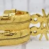 Engraved Gold Plated Espuela Charras Tono Dorado -Western Harness Shop image 233