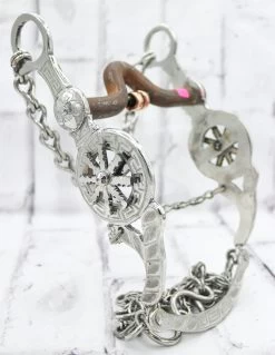 5 1/4" Freno Charro Acero Inoxidable Horse Bit