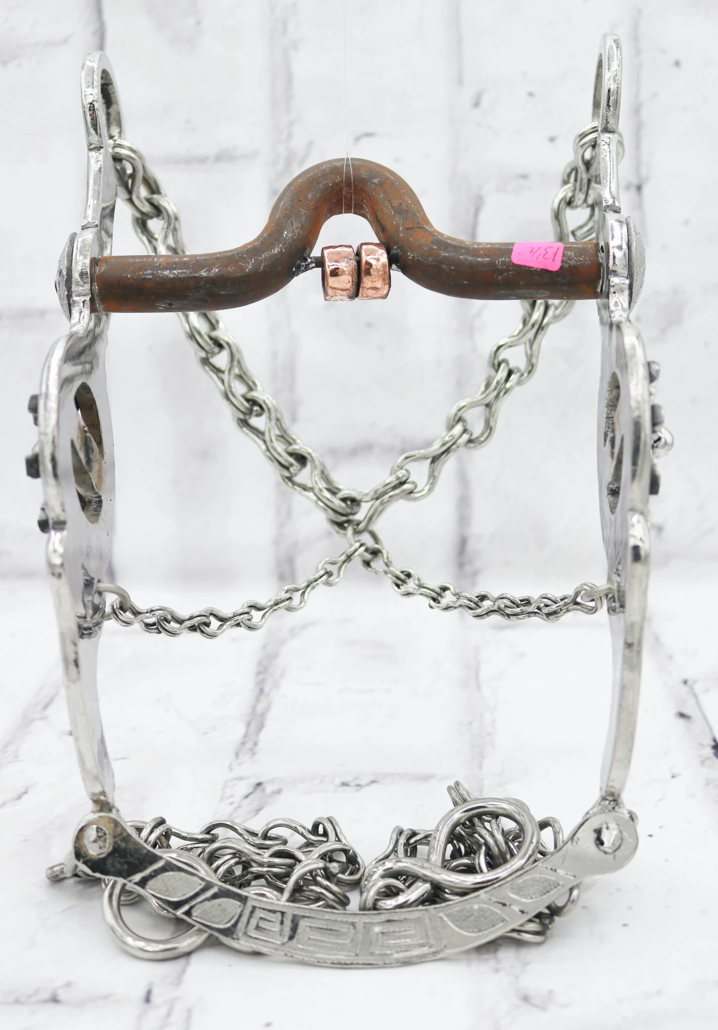 5 1/4" Freno Charro Acero Inoxidable Horse Bit 4 5 1/4" Freno Charro Acero Inoxidable Horse Bit - Image 2