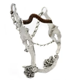 5 1/4" Freno Charro Acero Inoxidable Horse Stainless Steel Bit