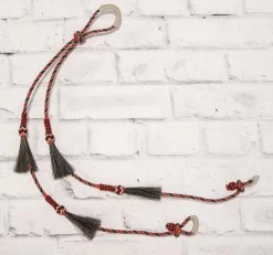 Orange Brown Horse Hair Reins Riendas Charras Cafe Crines De Caballo