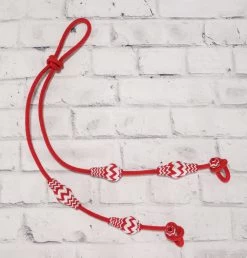 Roja Gruesa Charro Riendas Mexican Horse Reins