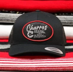 Black "La Tradicion" Snapback Charros Original Authentic