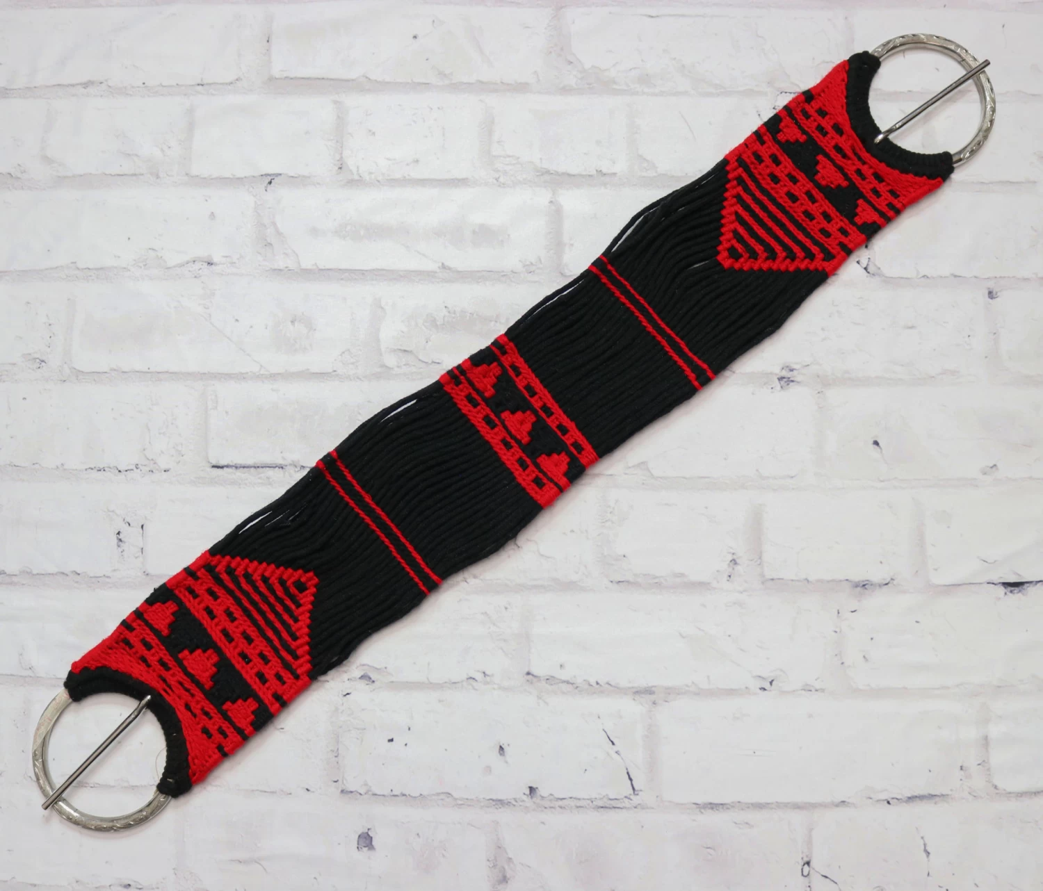 37" Black Cincho Stainless Steel Buckles Charro Horse Cinch 3 37" Black Cincho Stainless Steel Buckles Charro Horse Cinch