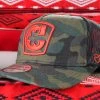 Camo "C" Logo Charros Original Curve Hat -Western Harness Shop image 29