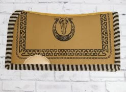 Carona Charra Cafe Caballo Horse Pad Carona Charra Brown Caballo Horse Pad