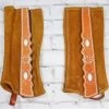 Polainas Charras Tan Miel De Gamuza Chaps (M) -Western Harness Shop image 298