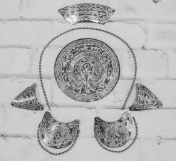 Herraje Acero 3D Montura Charra Horse Saddle Kit