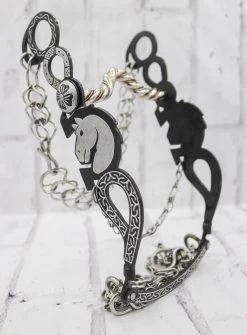 5 1/8" M-Royal Freno Charro Bocado Cobre Horse