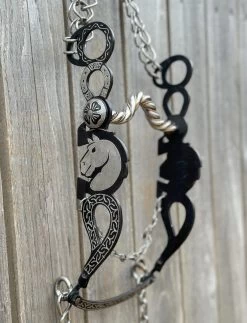 5 1/8" M-Royal Freno Charro Bocado Cobre Horse -Western Harness Shop image 337