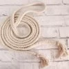 14 Ft. Braided 3 Strand Natural Cotton Soft Thick Heavy Breaking Reins