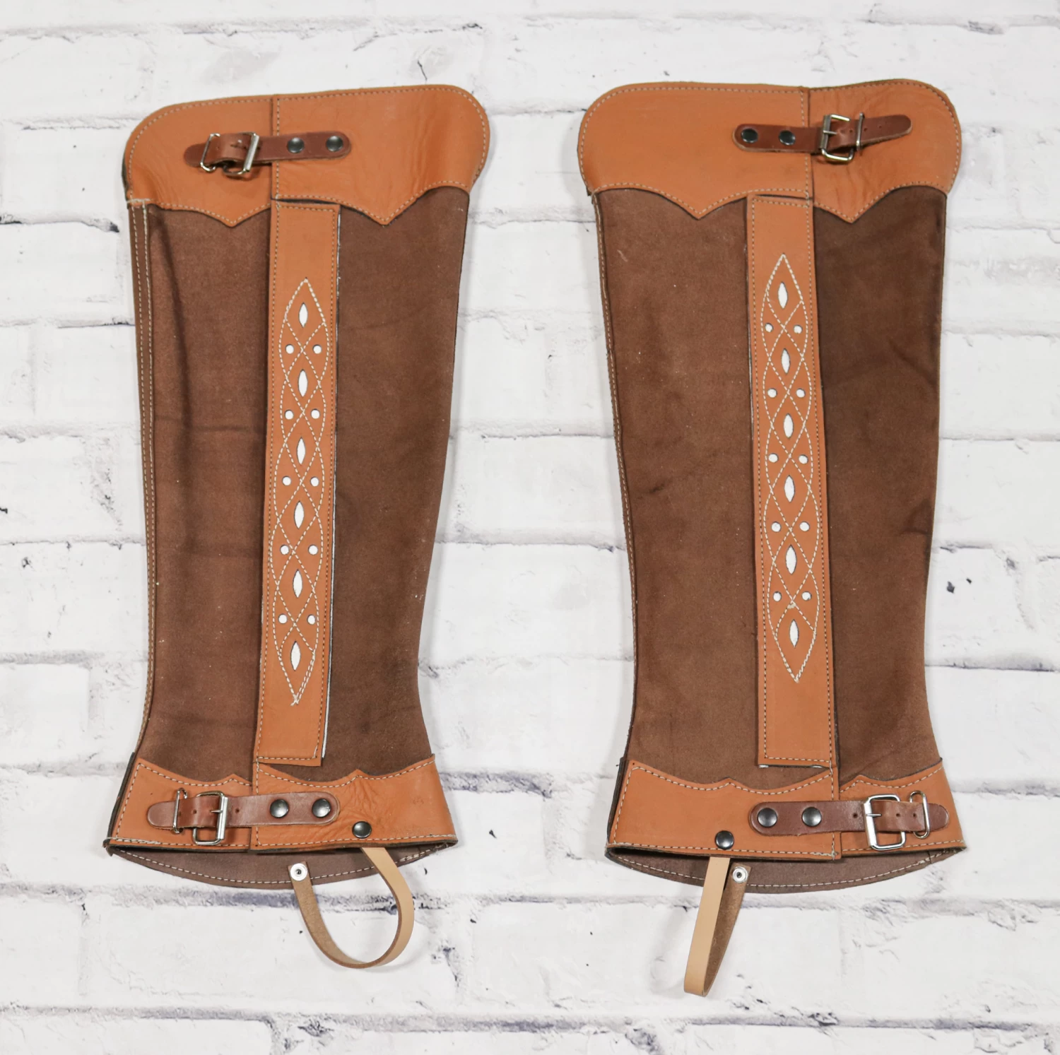 Charros Chaps Polainas Cafe Largas Charras De Gamuza 3 Charros Chaps Polainas Cafe Largas Charras De Gamuza