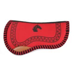Carona Cola De Pato Roja Red Mexican Saddle Pad