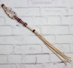 Charro Cuarta Chomite Negra Quirt Rawhide Charro Quirt